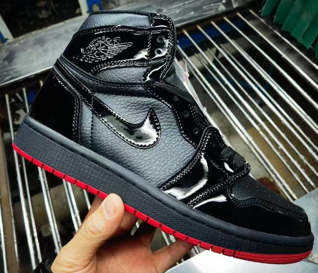 005 — Jordan 1 High “Bred Patent” Design Inspired Sneaker