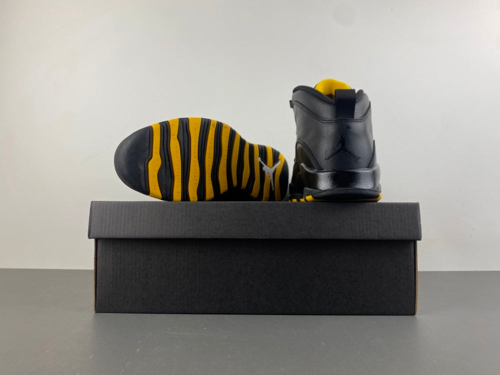 1005 — Jordan 10 “Venom” All‑Black — Design‑Inspired