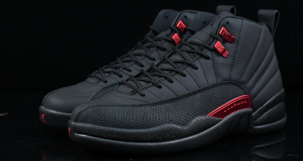 Jordan 12 Design Inspired “Bloodline”  Custom Tributes - 1202