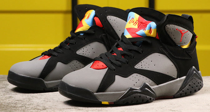 Jordan 7 — Design‑Inspired “Bordeaux” Custom – Tribute Build AJ7‑BORDEAUX‑702