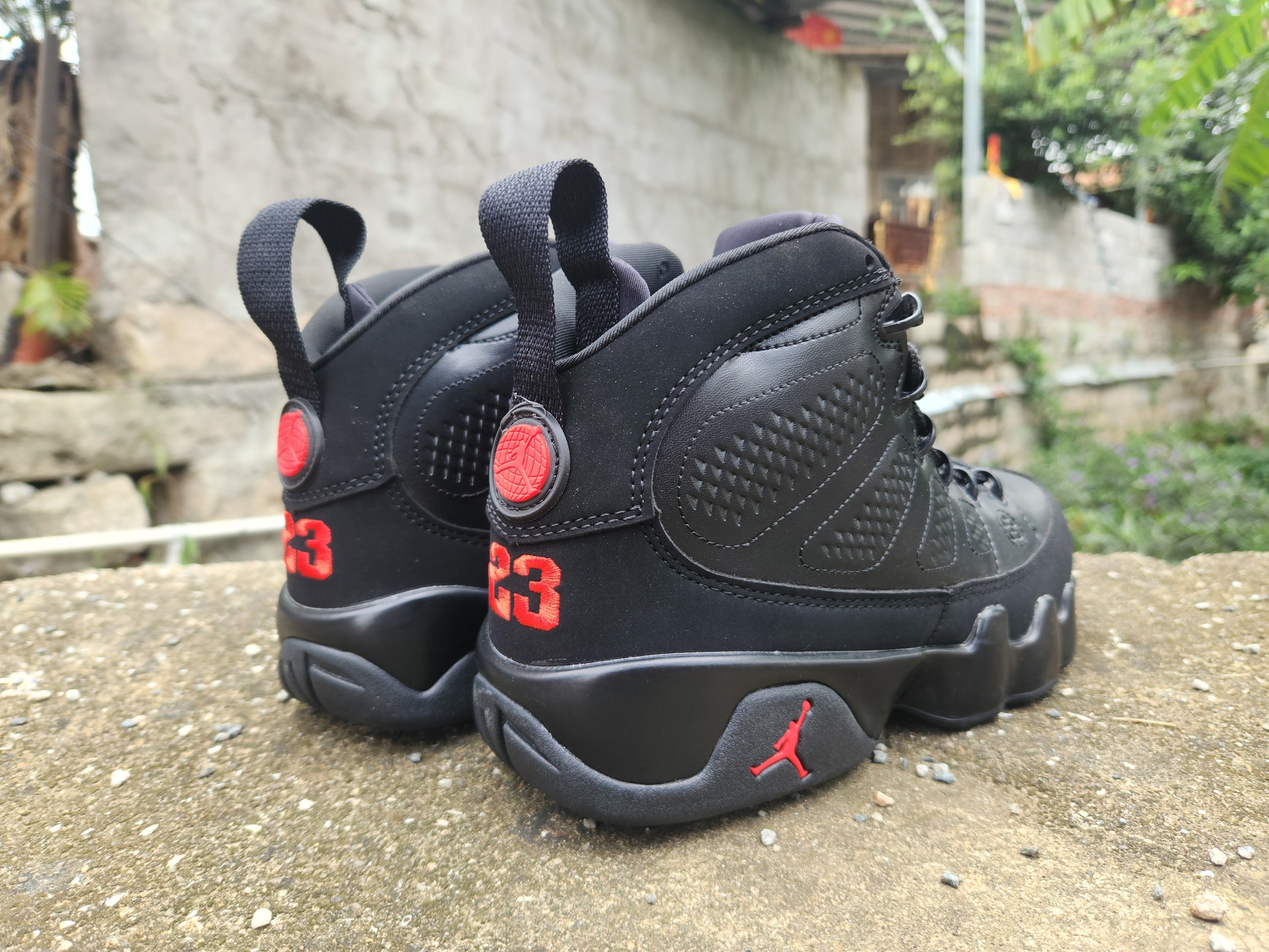 Jordan 9 – Design-Inspired "Bred" Custom Tribute Build AJ9-BRED-902