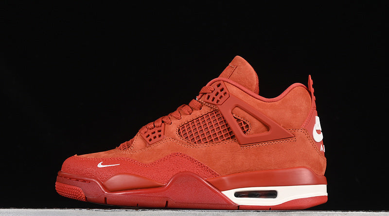 406 — Jordan 4 “Red Bricks” — Inspired Design Sneakers