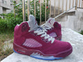 505 — Jordan 5 “Burgundy” — Design‑Inspired Sneaker