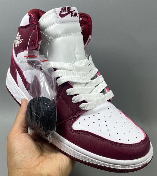 007 — Jordan 1 High “Maroon Heritage” — Design Inspired Sneaker