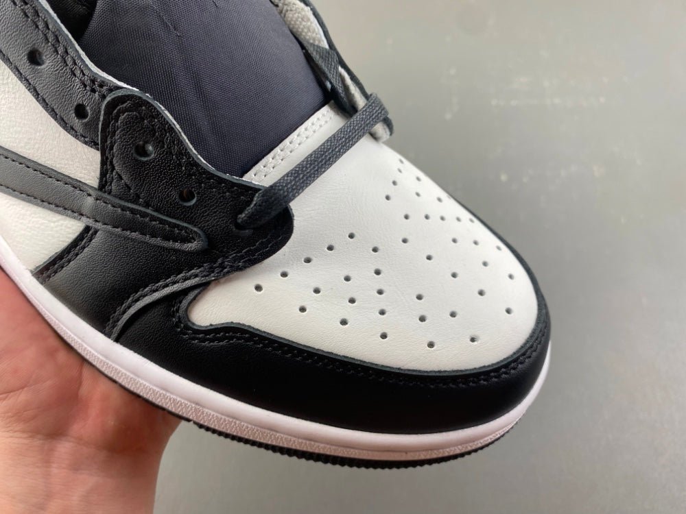 Jordan 1 Low Design-Inspired - "Travis Scott" "Black & White" - TS-BLK&WHT-079 - Sole Revival and Redemption LLC