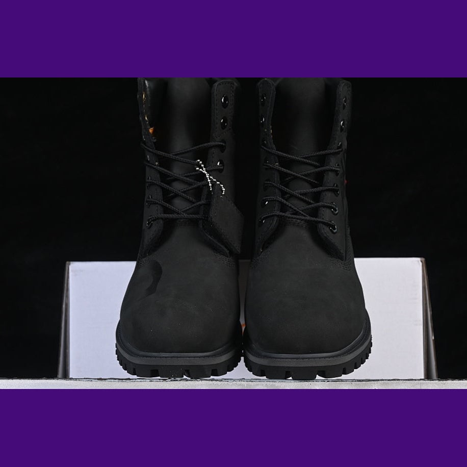 Timberland 6-Inch Design-Inspired - Supreme "Big Tree" Black - TIM-SUPTREE-002 - Sole Revival and Redemption LLC