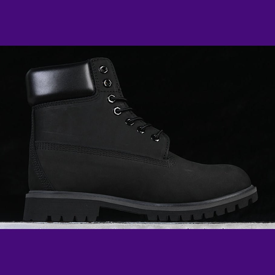 Timberland 6-Inch Design-Inspired - Supreme "Big Tree" Black - TIM-SUPTREE-002 - Sole Revival and Redemption LLC