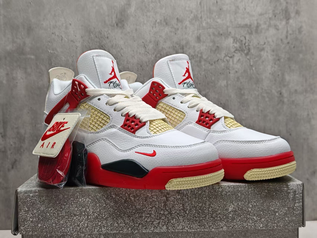 450 — Jordan 4 “Brick After Bricks” — Tribute Custom