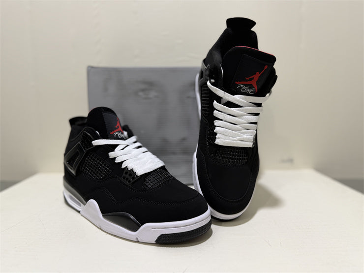 Jordan 4 Design-Inspired - "Bloodline" Custom Tribute - AJ4-BLOODLINE-483