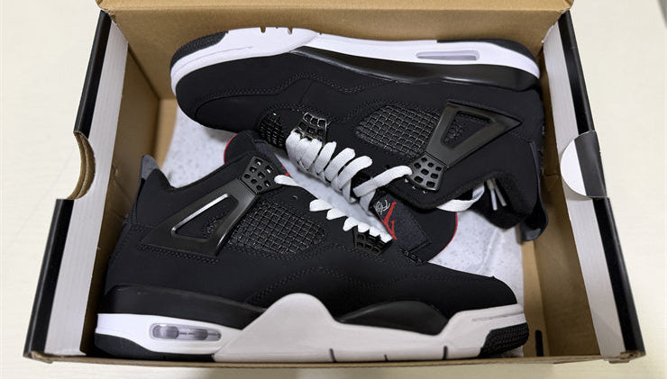 Jordan 4 Design-Inspired - "Bloodline" Custom Tribute - AJ4-BLOODLINE-483