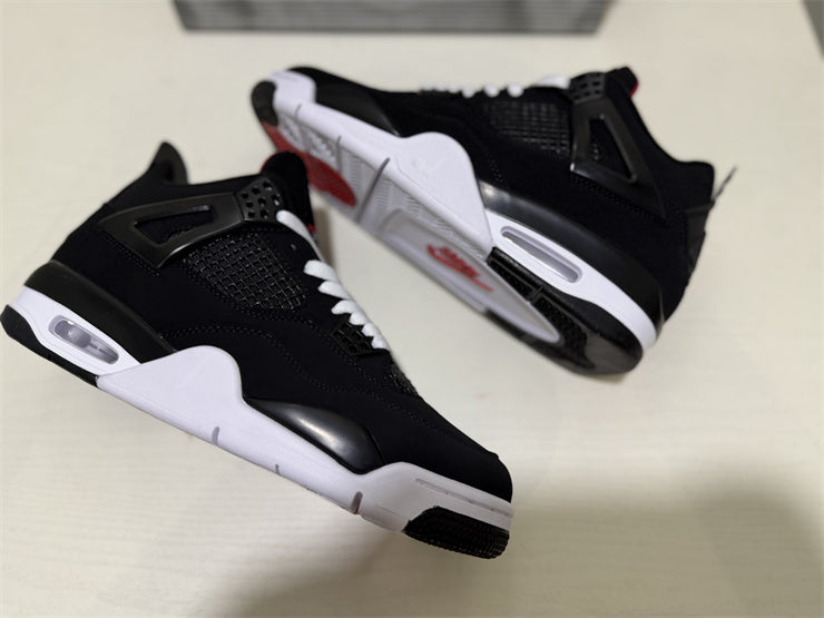 Jordan 4 Design-Inspired - "Bloodline" Custom Tribute - AJ4-BLOODLINE-483