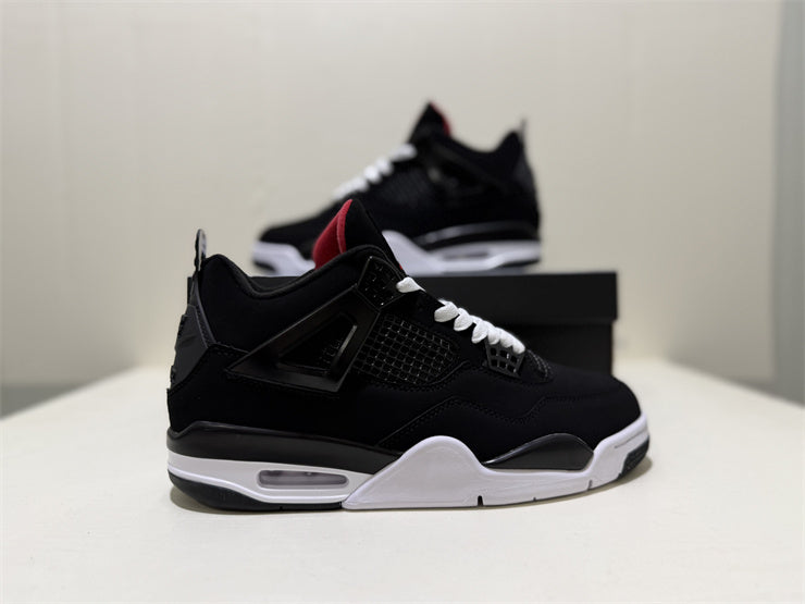 Jordan 4 Design-Inspired - "Bloodline" Custom Tribute - AJ4-BLOODLINE-483