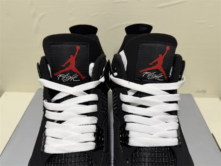 Jordan 4 Design-Inspired - "Bloodline" Custom Tribute - AJ4-BLOODLINE-483