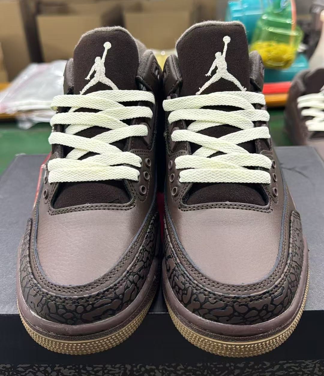 Jordan 3 Design-Inspired - "Fireside" - AJ3-FIRESIDE-355 - Sole Revival and Redemption LLC