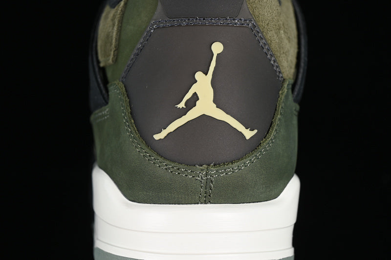 410 — Jordan 4 “Craft Medium Olive” — Design‑Inspired Sneaker