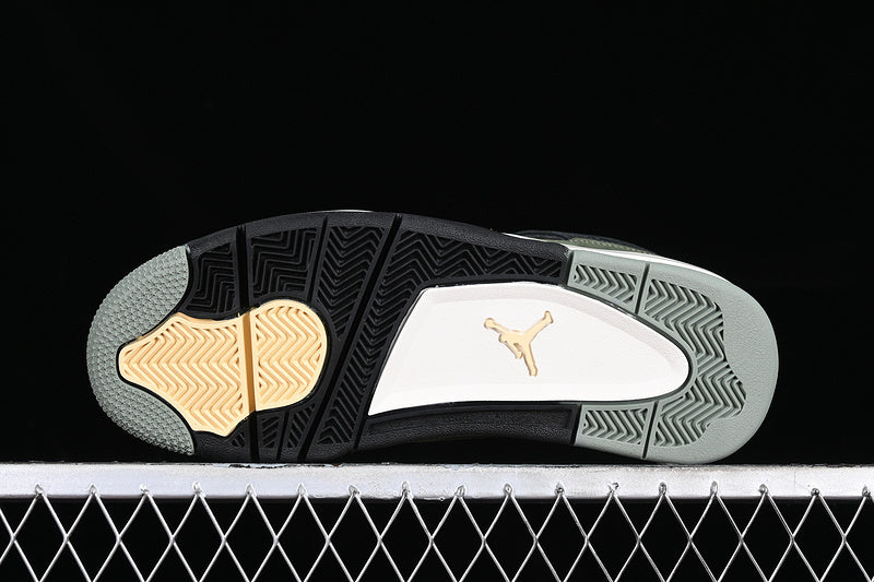 411 — Jordan 4 “Cave Stones” — Design‑Inspired Sneaker