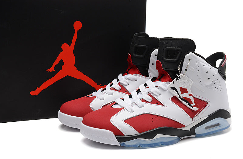 606 — Jordan 6 “Carmine” — Design‑Inspired Sneaker