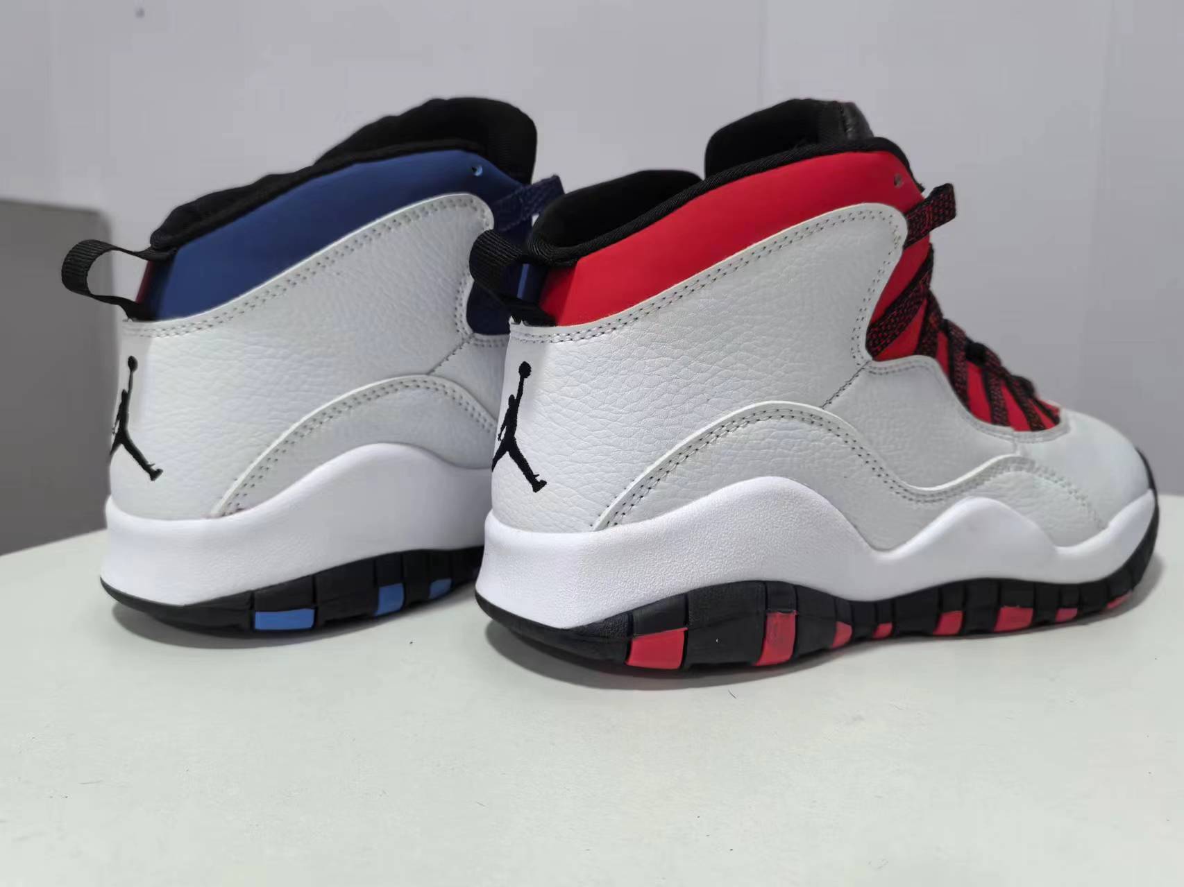 1006 — Jordan 10 “CHI / UNC Split Sole” — Design‑Inspired