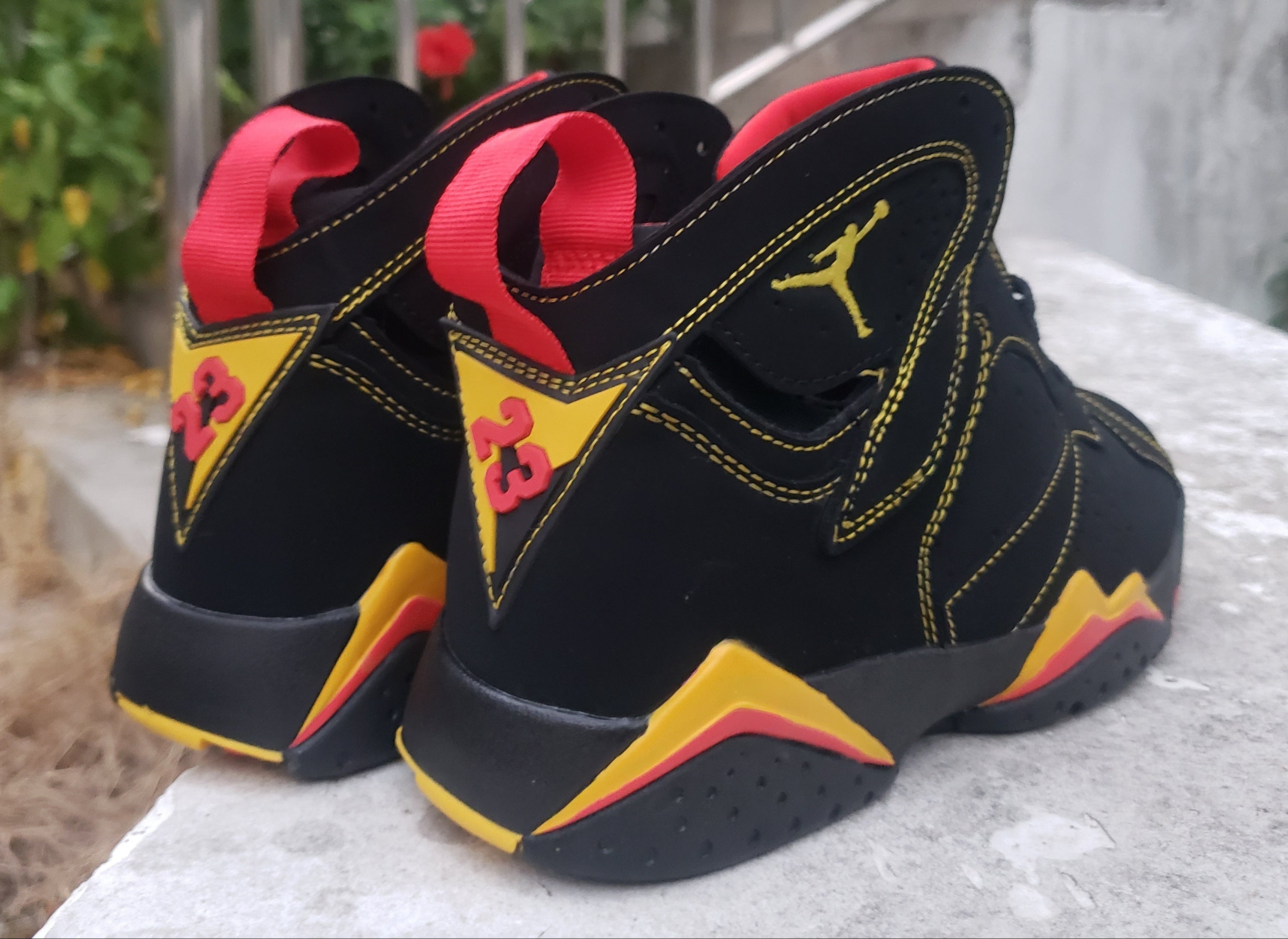 Jordan 7 — Design‑Inspired “Citrus” Custom – Tribute Build AJ7‑CITRUS‑703