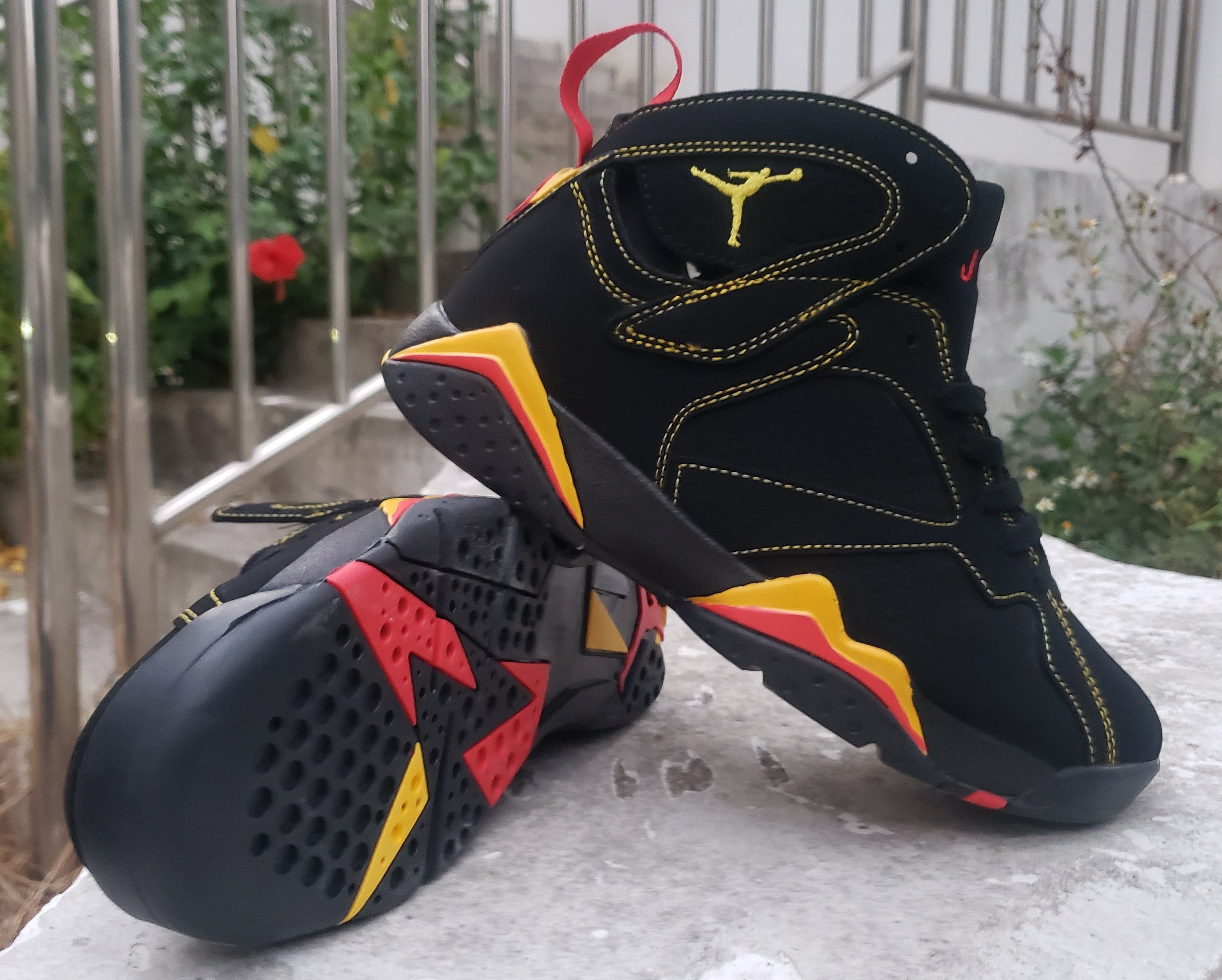Jordan 7 — Design‑Inspired “Citrus” Custom – Tribute Build AJ7‑CITRUS‑703