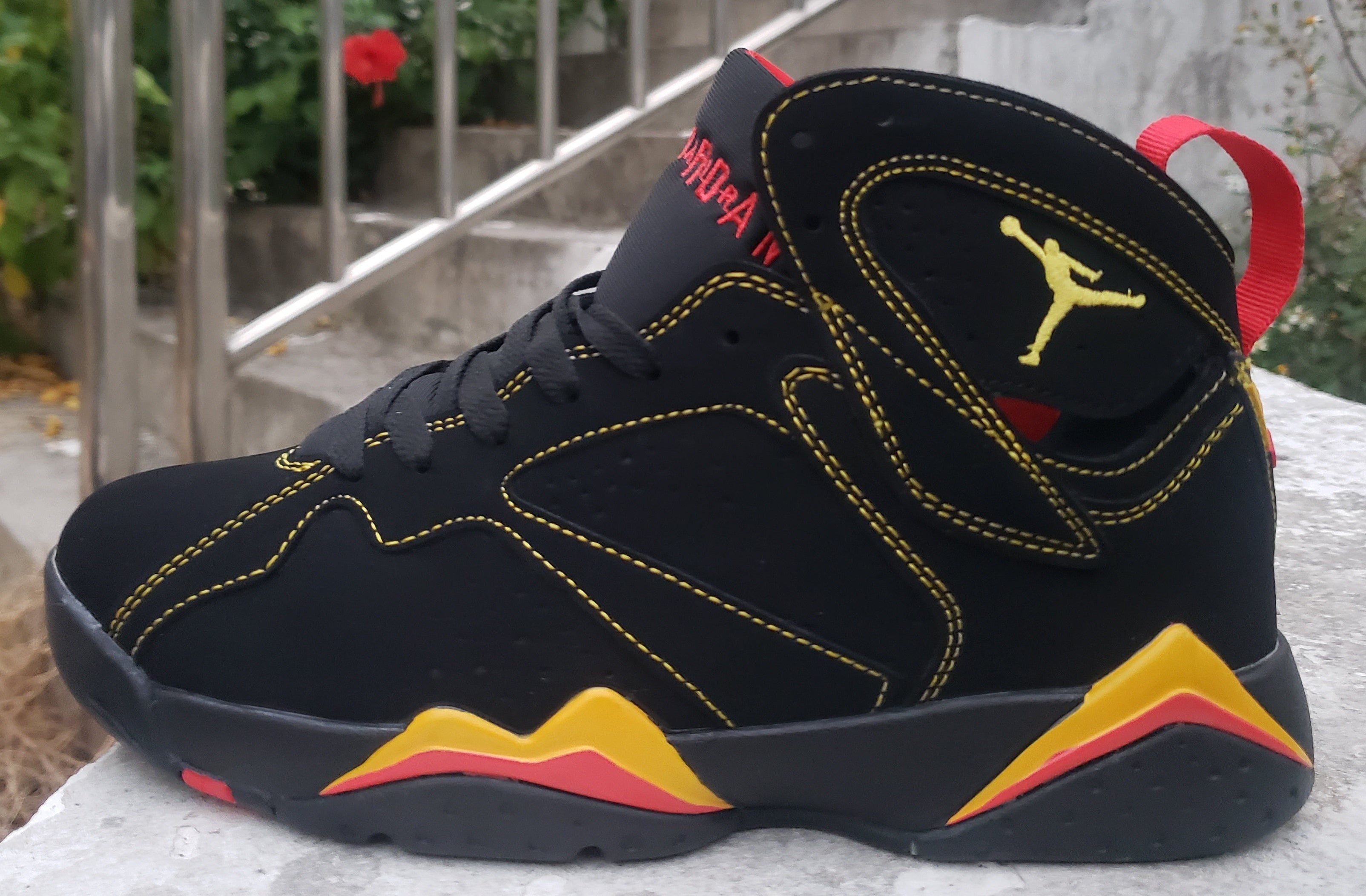 Jordan 7 — Design‑Inspired “Citrus” Custom – Tribute Build AJ7‑CITRUS‑703