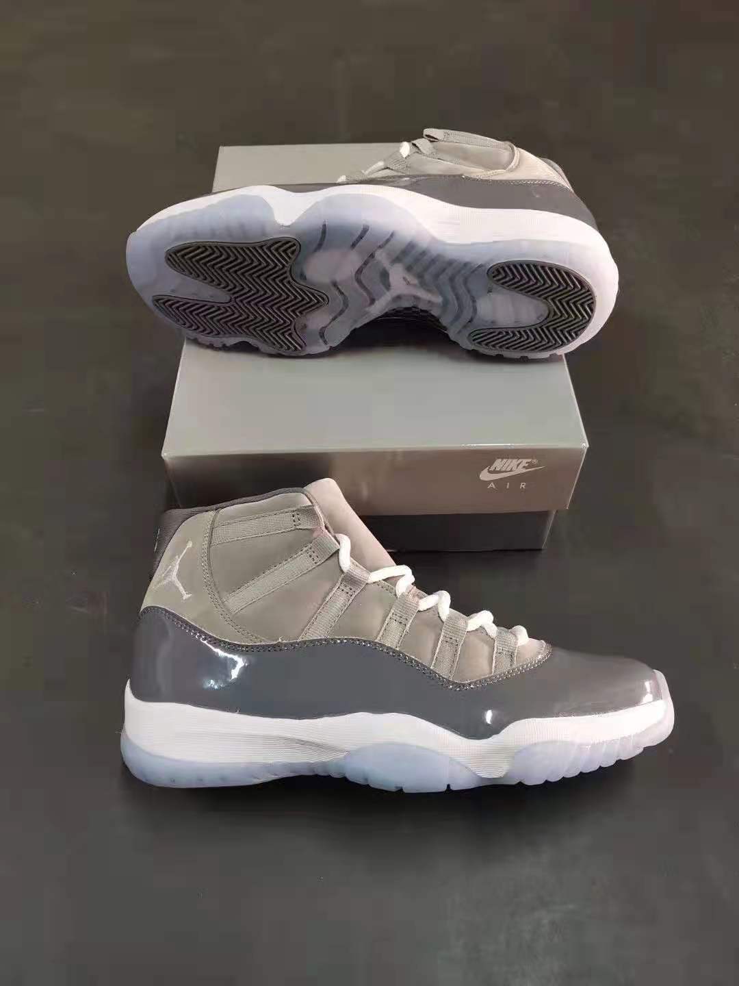 1108 — Jordan 11 “Cool Grey” — Design‑Inspired