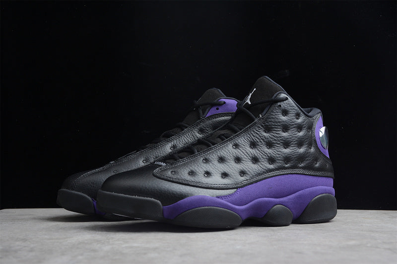 1305 — Jordan 13 “Court Purple” — Black/Court Purple — Design‑Inspired