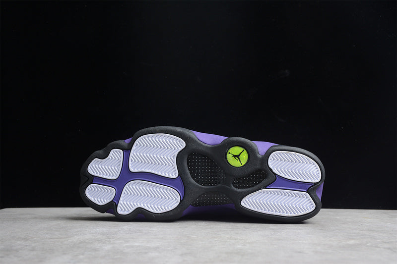 1305 — Jordan 13 “Court Purple” — Black/Court Purple — Design‑Inspired