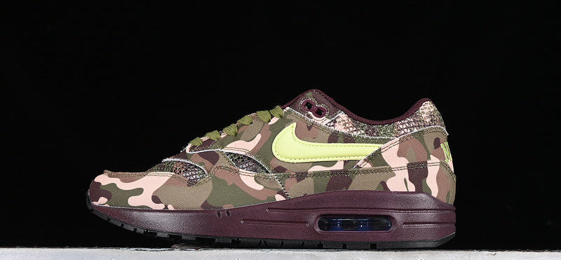 Nike Air Max 1 Design-Inspired - "Camo Lemon Twist" - AM1-CAMOLM-009