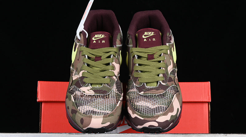 Nike Air Max 1 Design-Inspired - "Camo Lemon Twist" - AM1-CAMOLM-009