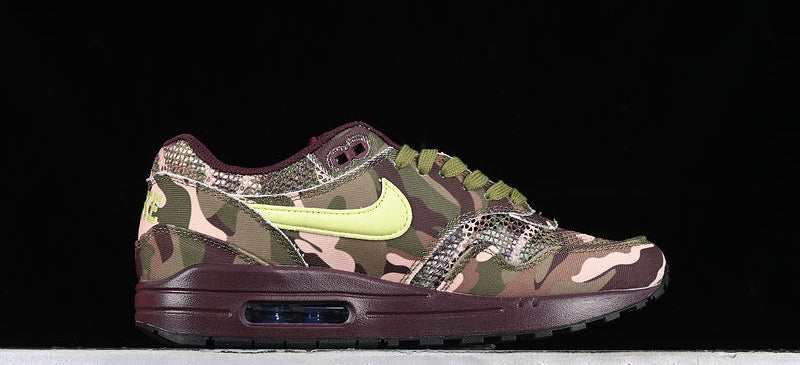 Nike Air Max 1 Design-Inspired - "Camo Lemon Twist" - AM1-CAMOLM-009
