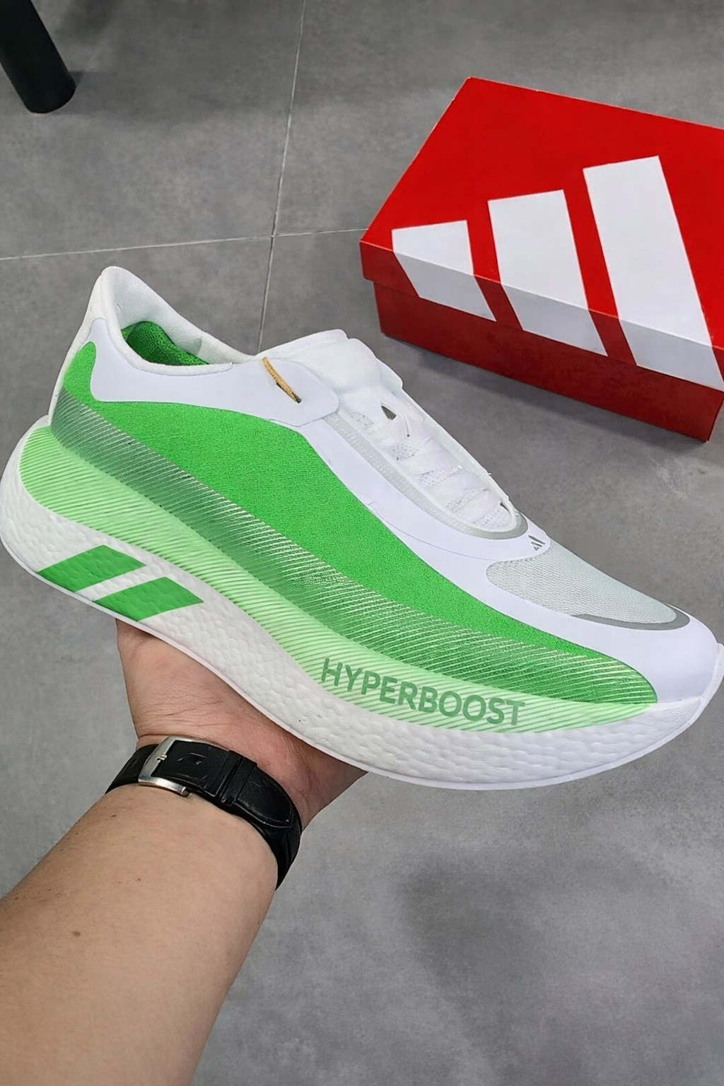 001-ADHB‑EDGE — Adidas Hyper Boost Edge Runner — Design‑Inspired Custom Tributes