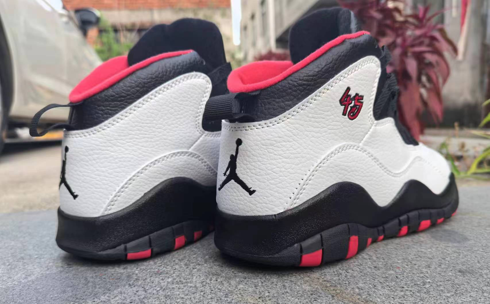 Jordan 10 – Design-Inspired "Chicago City 45s" Custom Tribute Build AJ10-CHICAGO-1009