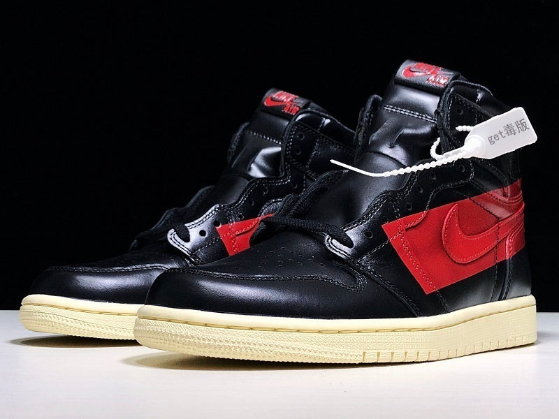 Jordan 1 High – Design-Inspired "Red Label" Custom Tribute Build AJ1-RDLB-INS-009