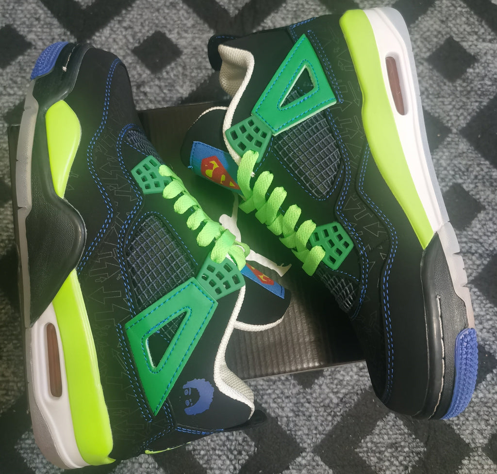 413 — Jordan 4 “Doernbecher” — Design‑Inspired Sneaker