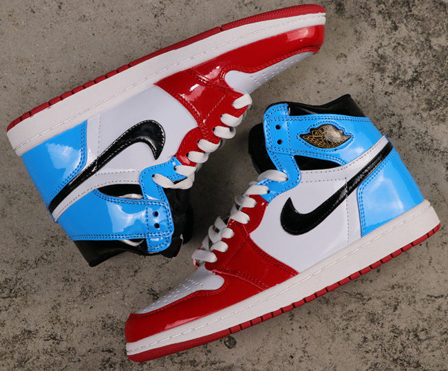 010 — Jordan 1 High “Fearless UNC/Chicago” — Design-Inspired Sneaker