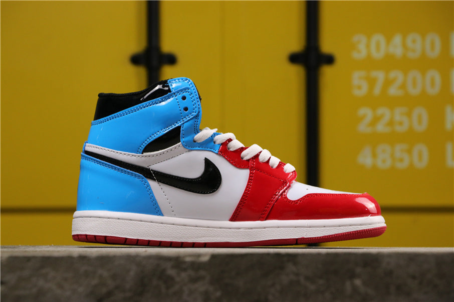 Jordan 1 High – Design-Inspired "Fearless UNC/Chicago" Custom Tribute Build AJ1-FRLS-UNCCH-010