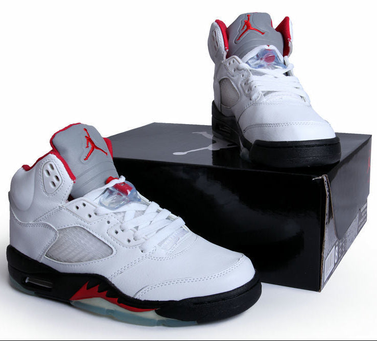 507 — Jordan 5 “Fire Red” — Design‑Inspired Sneaker