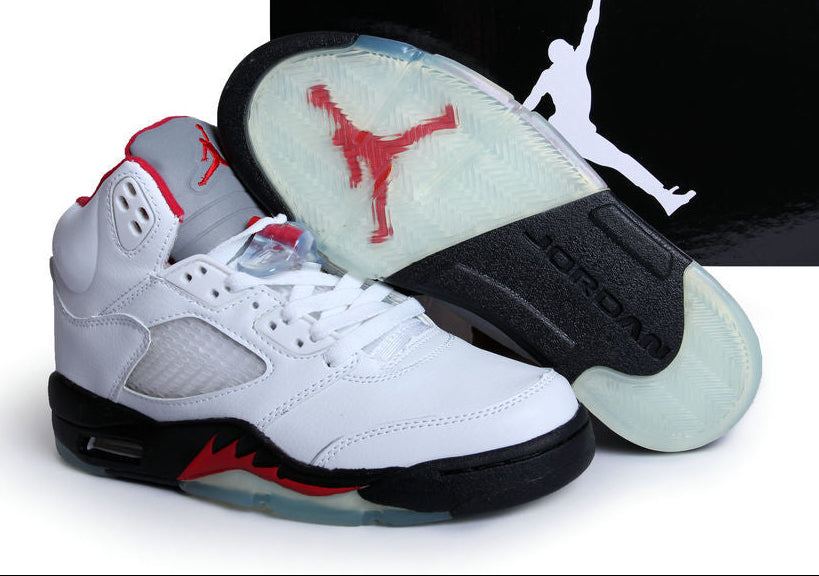 Jordan 5 – Design-Inspired "Fire Red" Custom Tribute Build AJ5-FIRERED-507