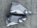 1406 — Jordan 14 “Flint Grey Suede” — Light/Dark Grey — Design‑Inspired