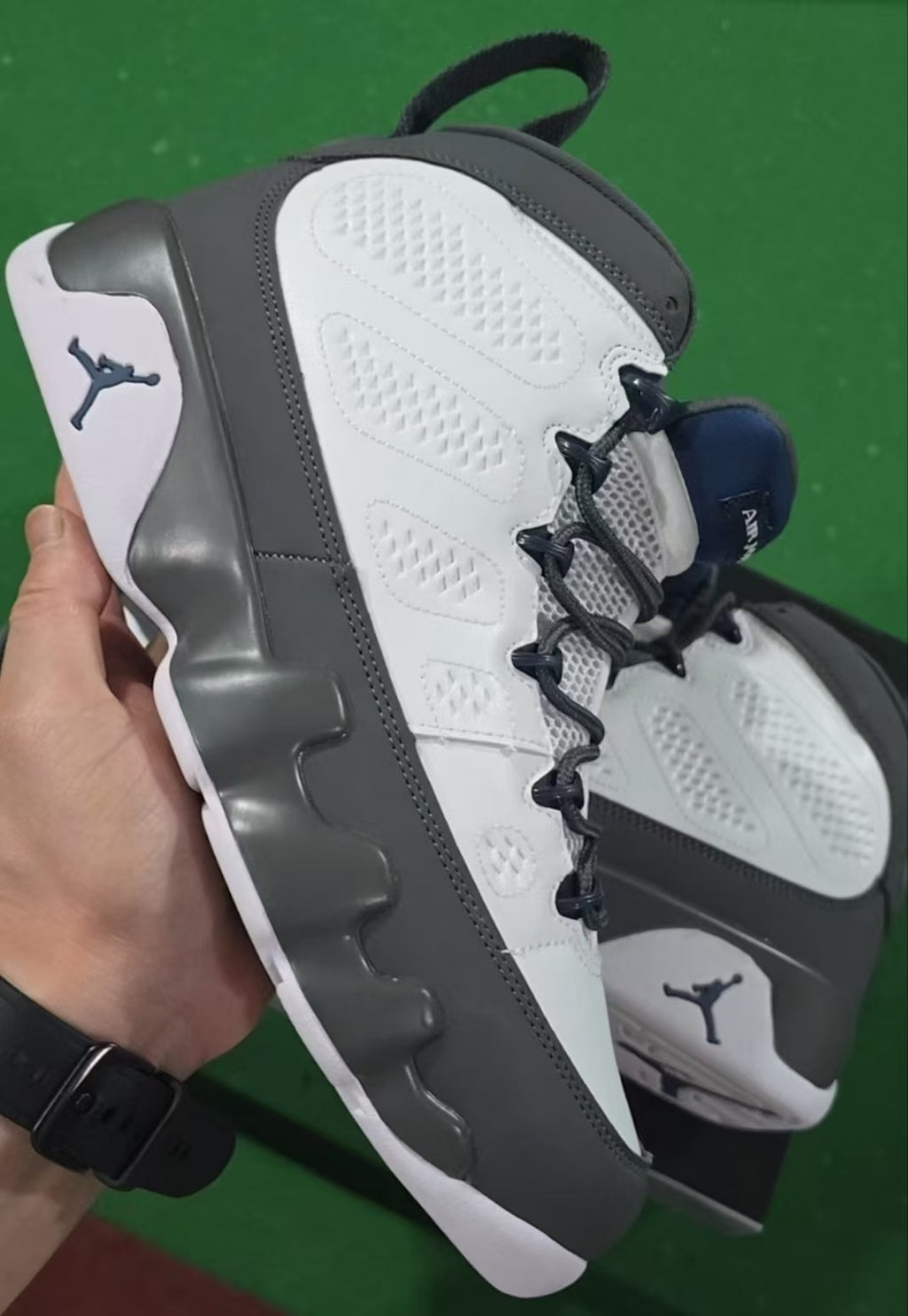 Jordan 9 Design Inspired - Flint “French Blue” Custom Tributes - 907