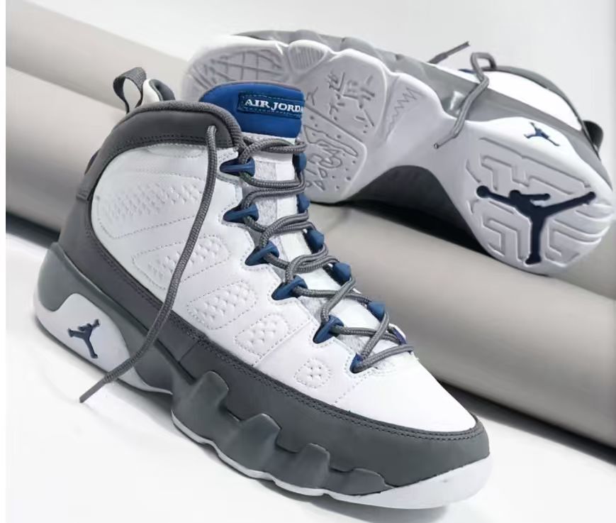 Jordan 9 Design Inspired - Flint “French Blue” Custom Tributes - 907