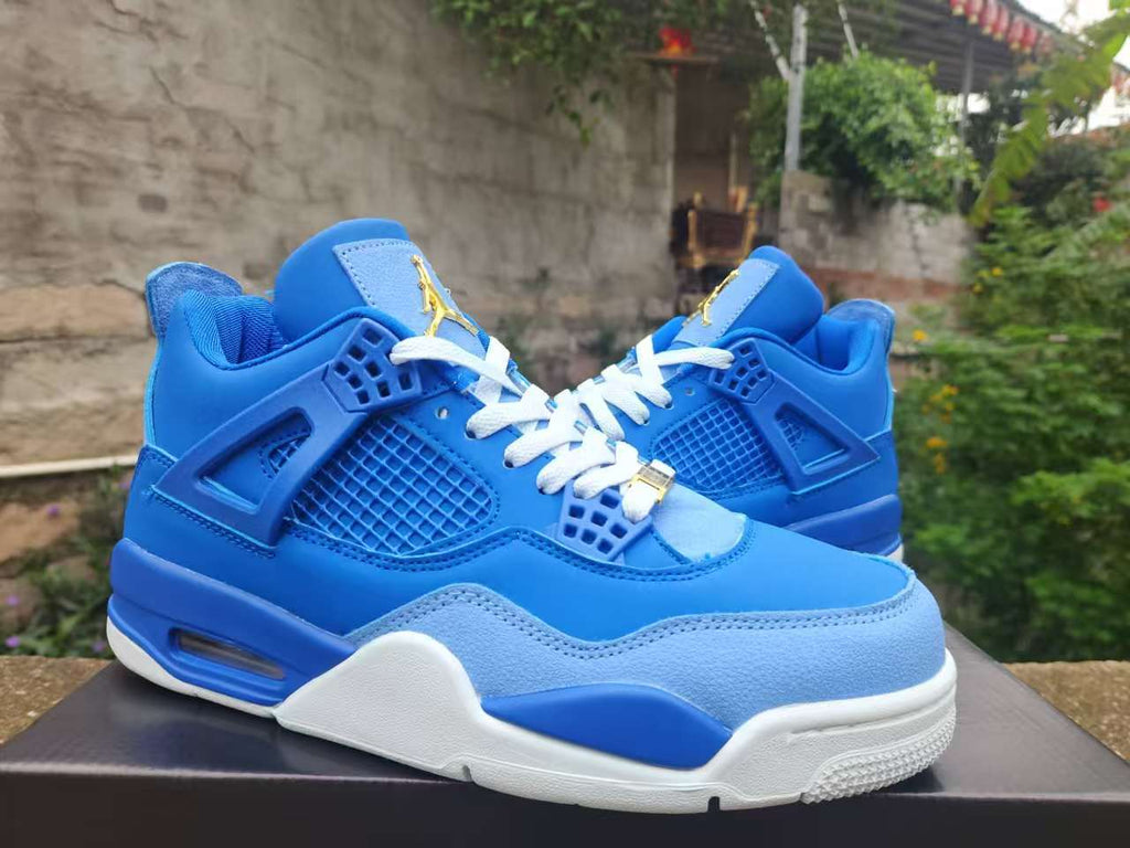 Jordan 4 Florida Gators PE - Royal Blue & White Custom Tribute - AJ4-FLDAPE-487