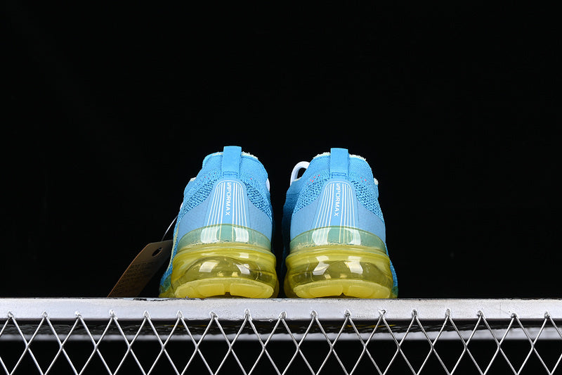 VMP‑BLUPNKYLW‑006 — Nike Air VaporMax Flyknit — Blue/Pink/Yellow — Design‑Inspired