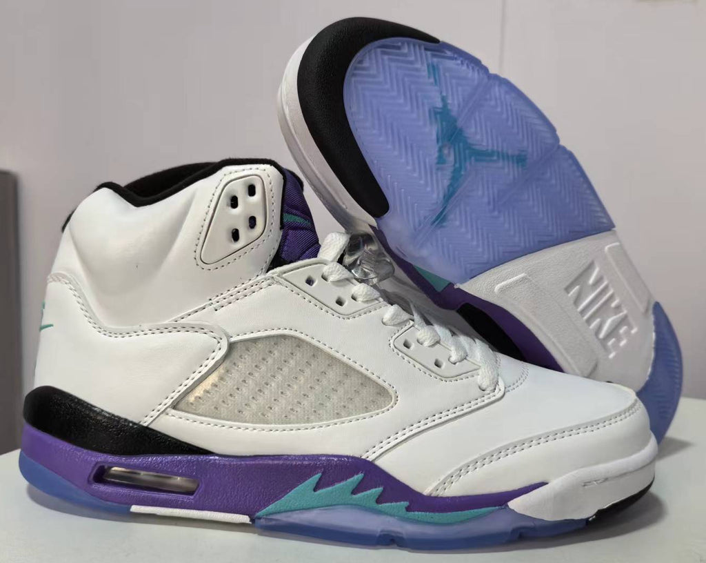 508 — Jordan 5 “Grape” — Design‑Inspired Sneaker