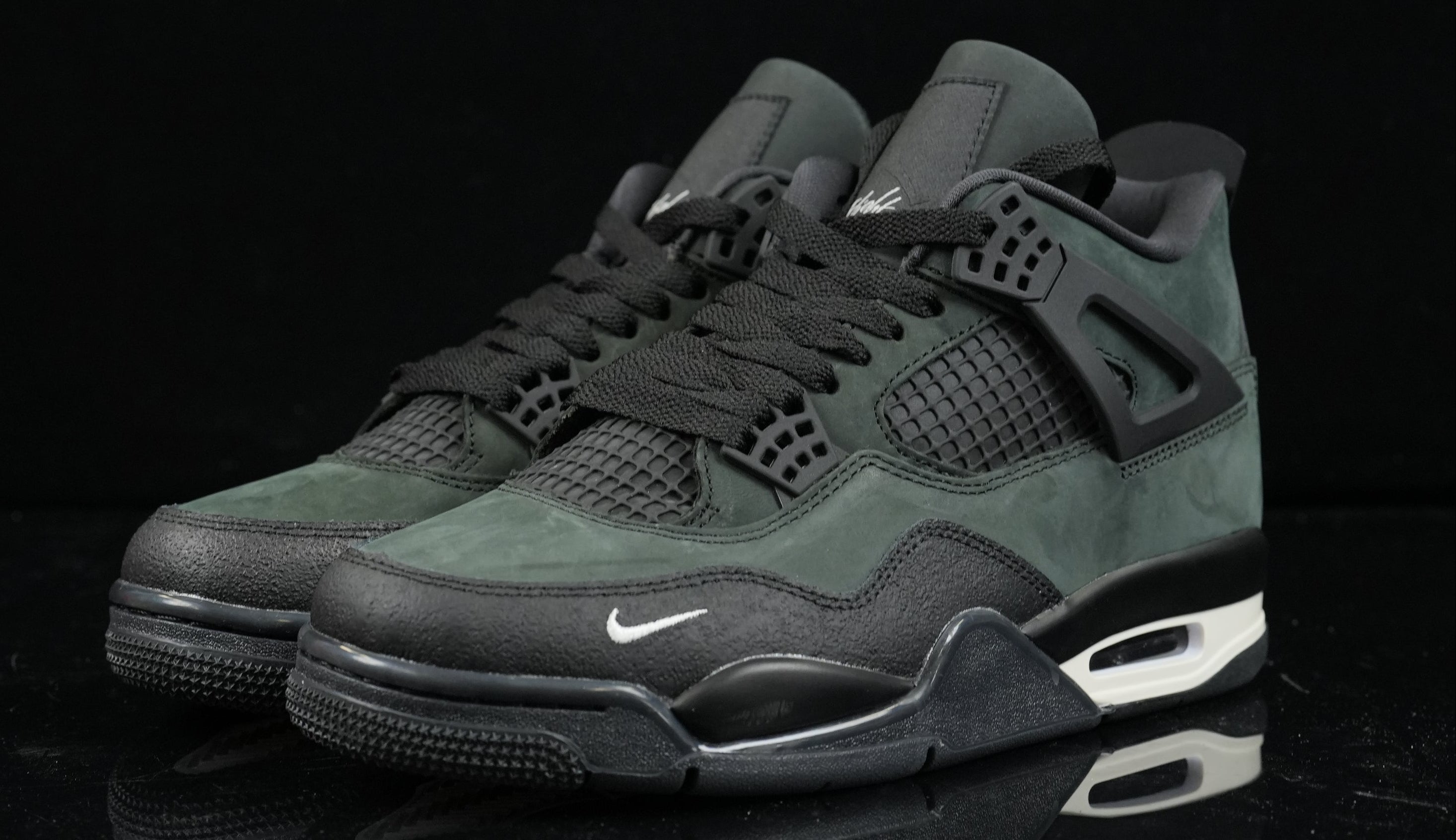 Jordan 4 Design‑Inspired Nigel Sylvester “Dark-Jade - "Bricks” - "Potential" Ltd. Colorway"