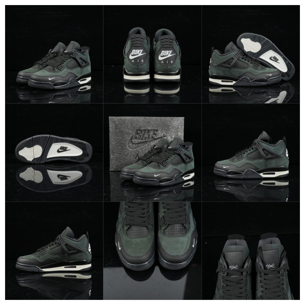 Jordan 4 Design‑Inspired Nigel Sylvester “Dark-Jade - "Bricks” - "Potential" Ltd. Colorway"
