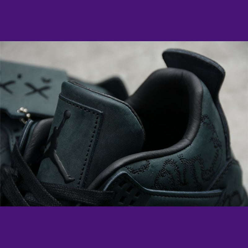 Jordan 4 Design-Inspired - "KAWS" Friends and Family Green - AJ4-GRNKAWSFNF-499