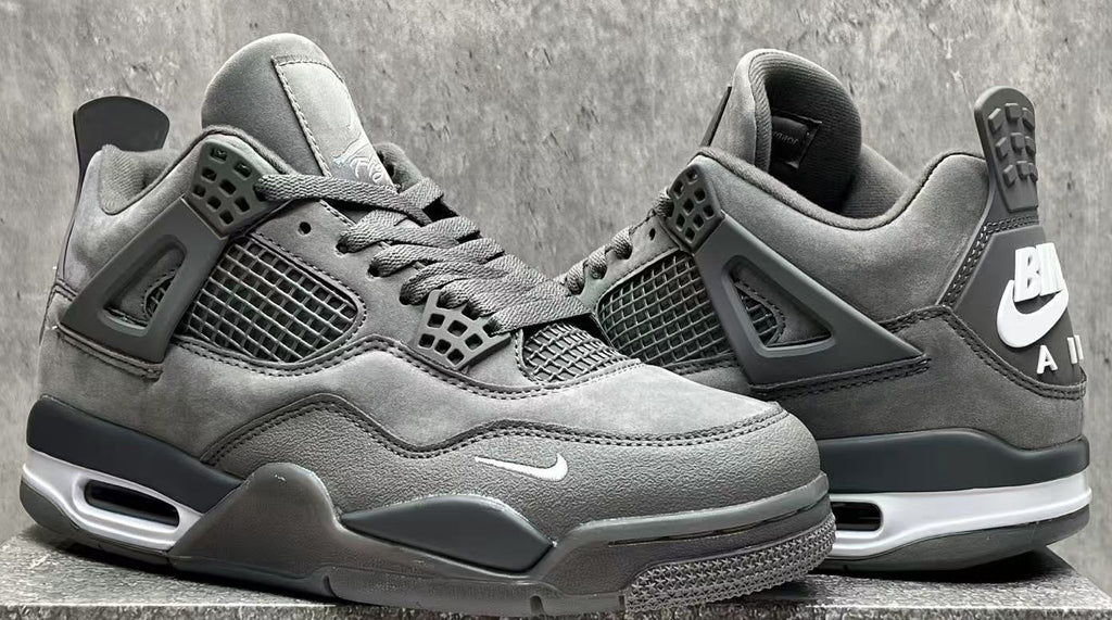 419 — Jordan 4 “Grey Bricks” — Design‑Inspired Sneaker