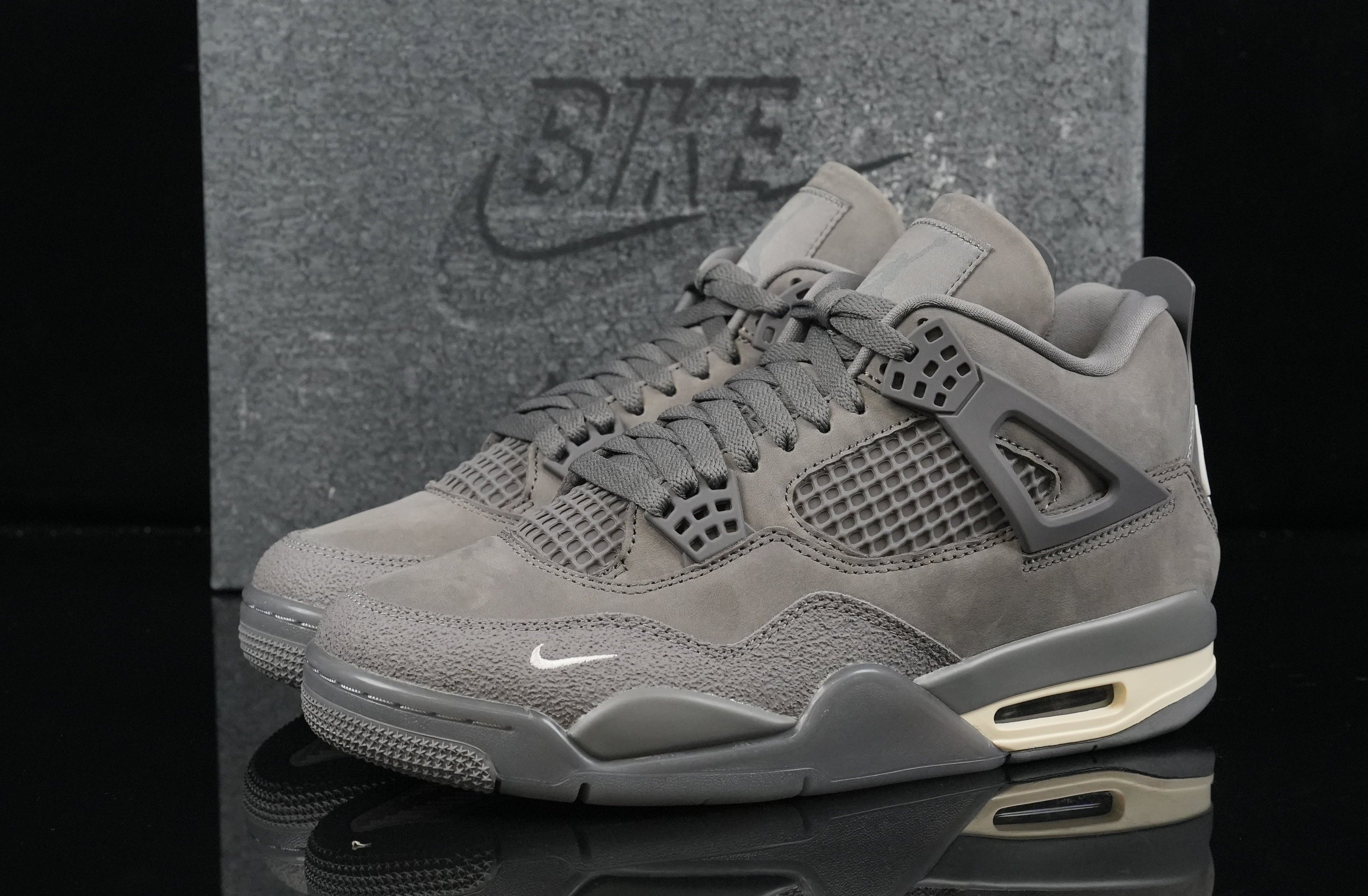 Jordan 4 – Design‑Inspired "Grey Bricks Bike Air" Custom Fantasy Build AJ4‑GREYBRICKS‑BIKE‑419